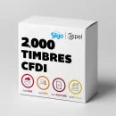 Paquete 2,000 Timbres CFDI para Aspel SAE, NOI y Caja | Alfa365