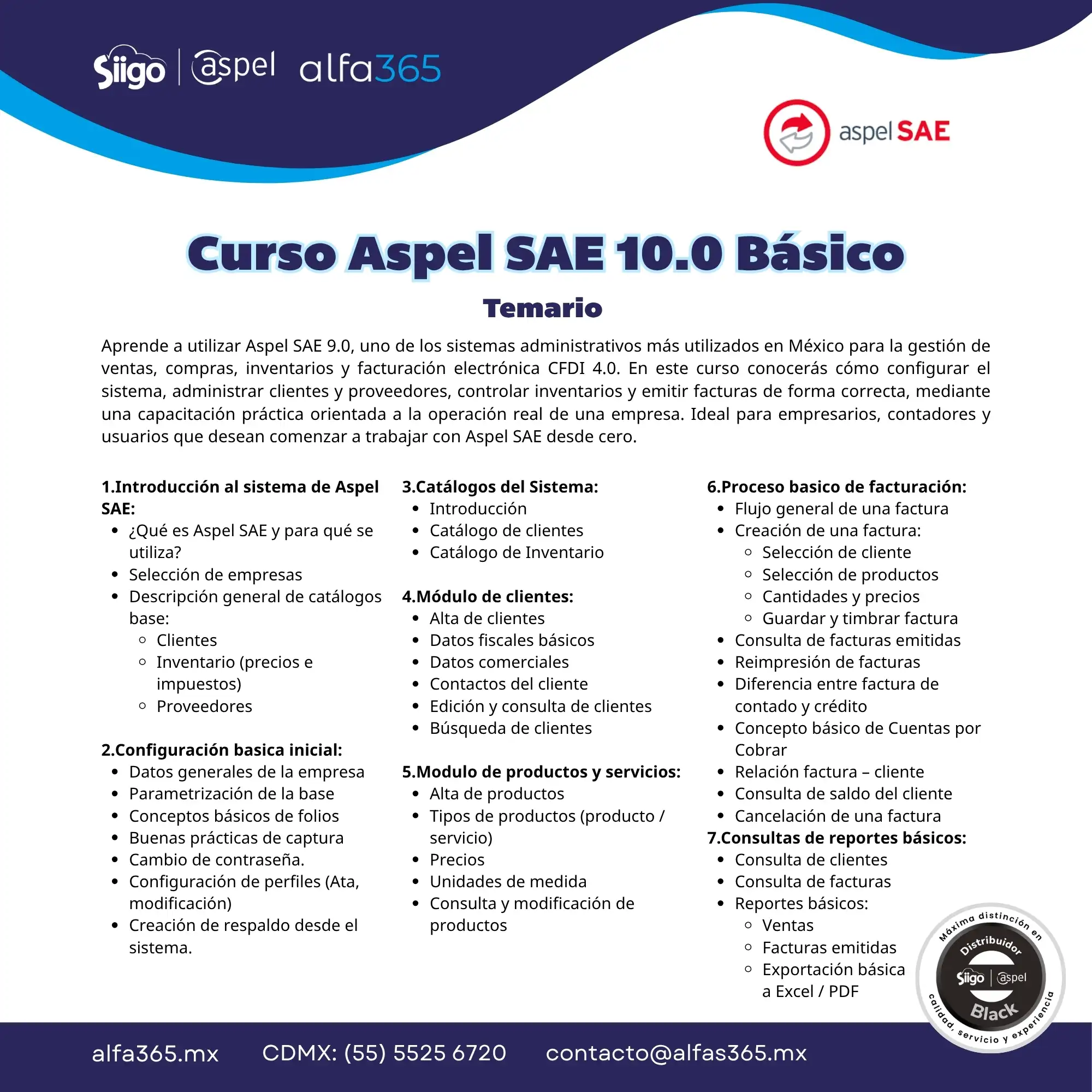 Curso Aspel SAE 10.0 Básico - Image 2