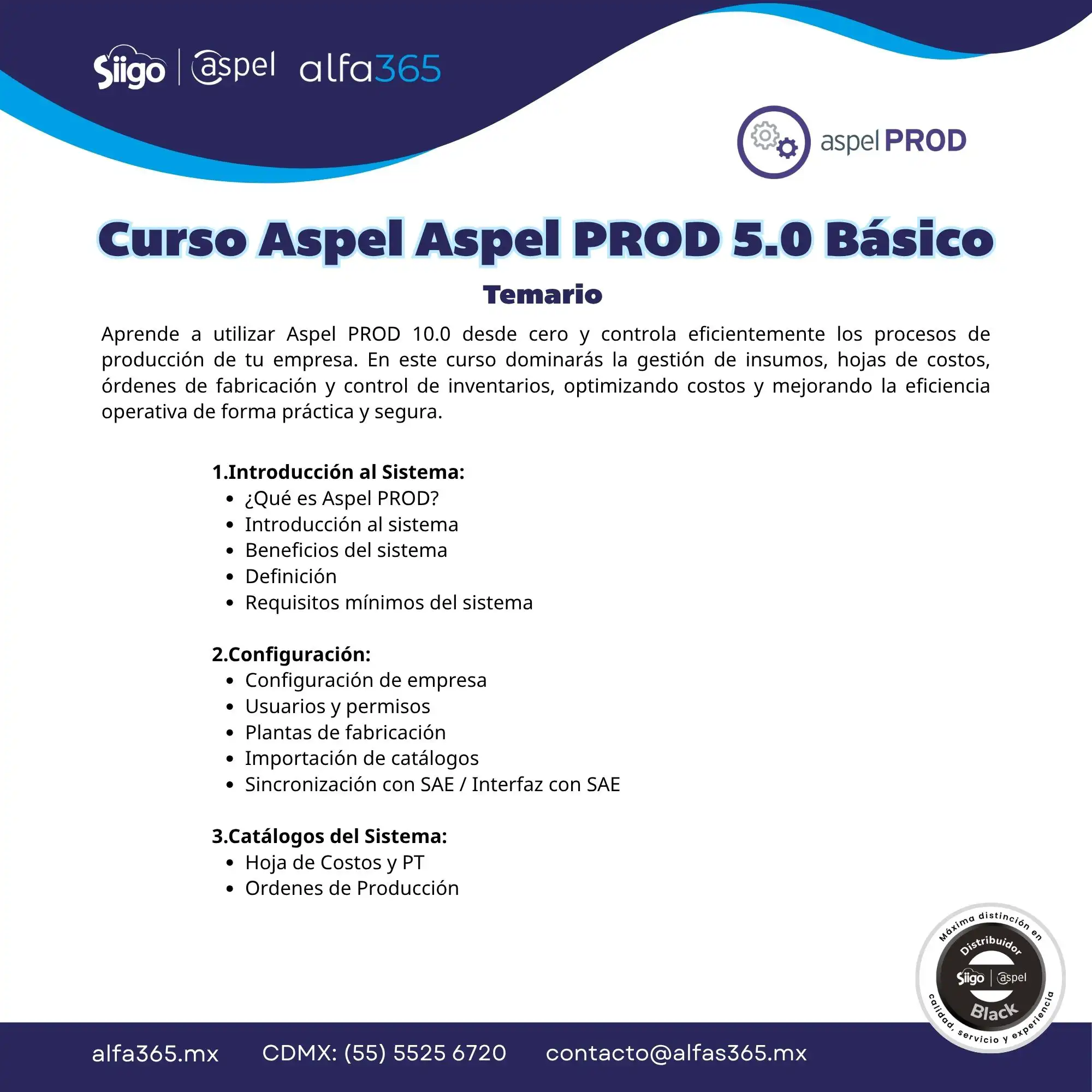 Curso Aspel PROD 5.0 Nivel Básico - Image 2