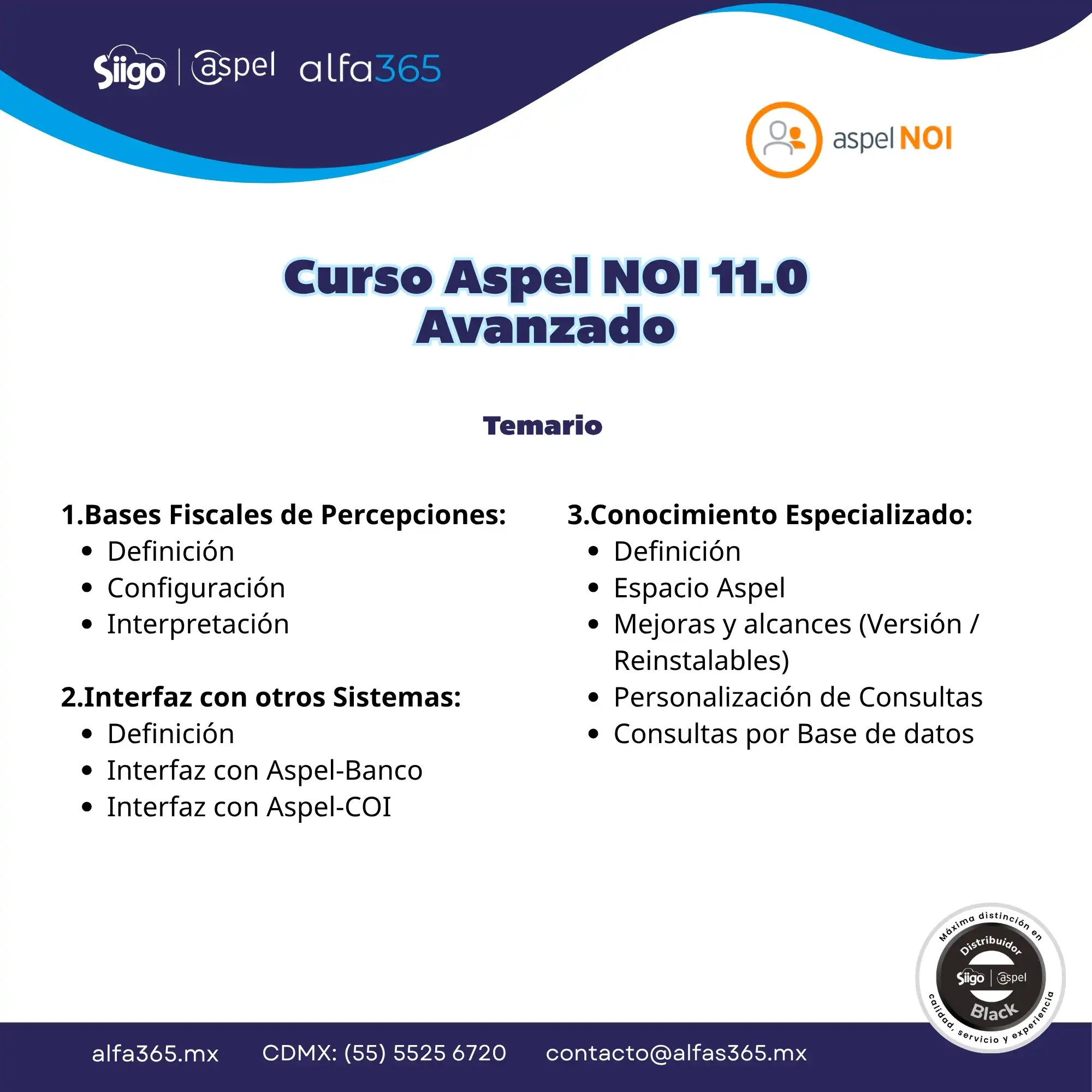 2do Curso Aspel NOI 11.0 Nivel Avazado - Image 2