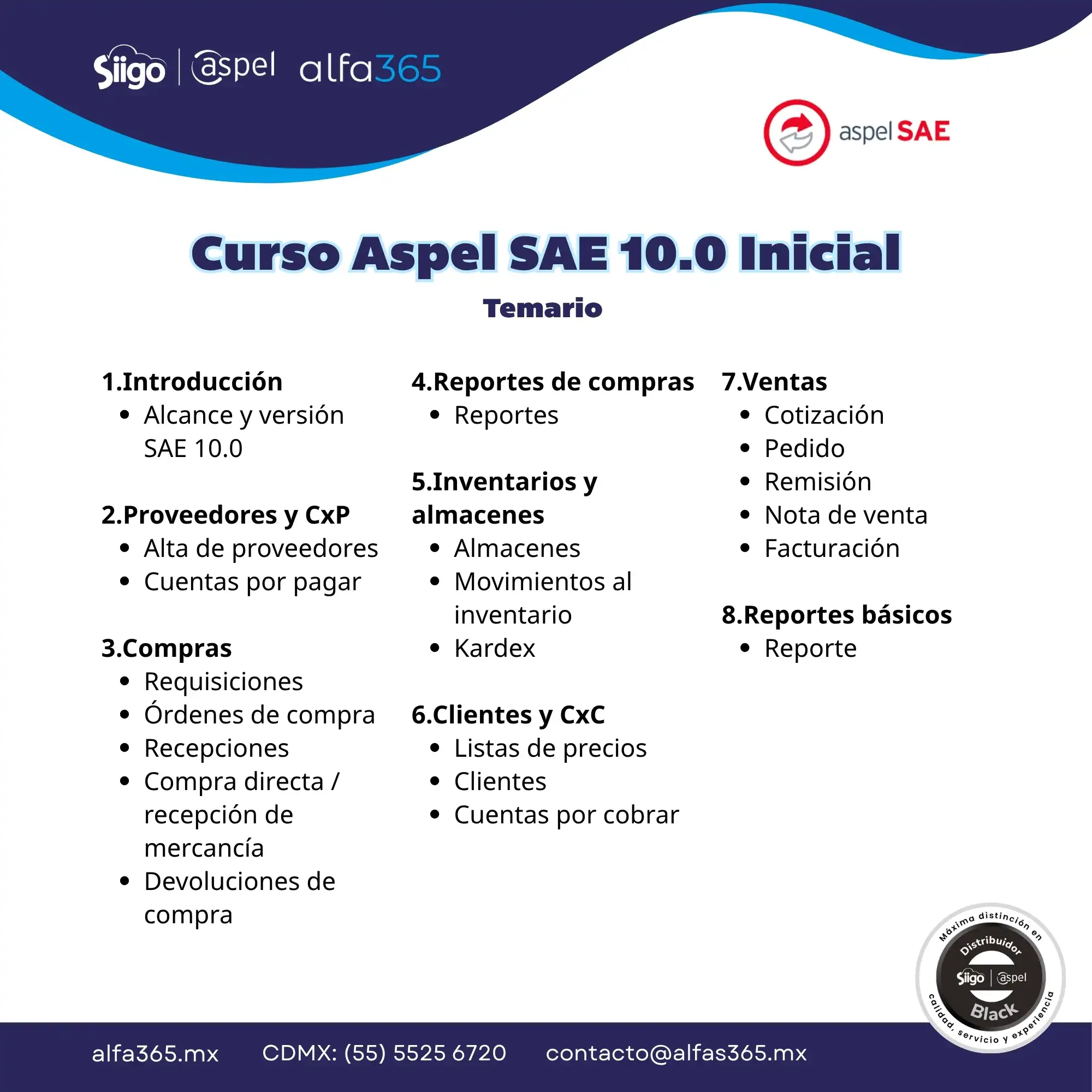Curso Aspel SAE 10.0 Inicial - Image 2